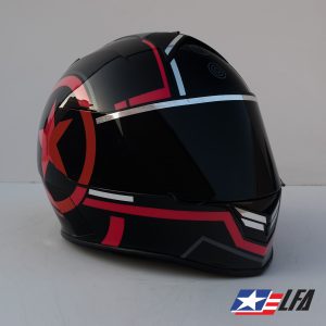 Avengers custom painted helmet front right