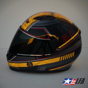 Cobra Kai Motorcycle Helmet Left