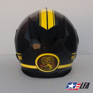 Cobra Kai Helmet Back