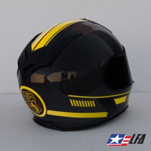 Cobra Kai Helmet Back Right