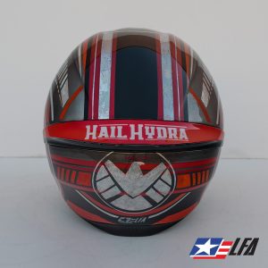 Hail Hydra/Shield Helmet Back