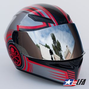 Hail Hydra Motorcycle Helmet Front Right