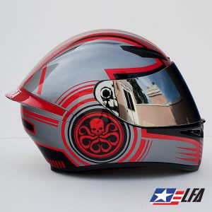 Hail Hydra Motorcycle Helmet Right