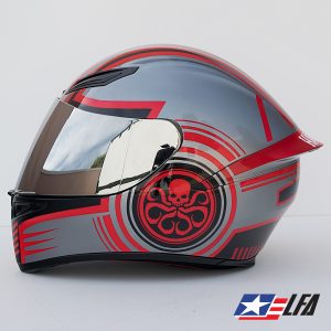 Hail Hydra Motorcycle Helmet Left