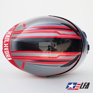 Hail Hydra Motorcycle Helmet Top