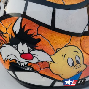 Looney Tunes Helmet Detail 2