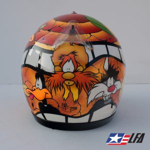 Looney Tunes Helmet Back