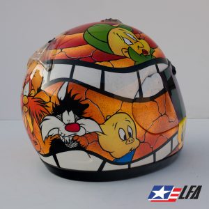 Looney Tunes Helmet Back Right