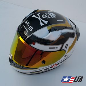 Macross Valkyrie Special Motorcycle Helmet Detail 1