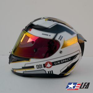 Macross Valkyrie Special Motorcycle Helmet Left