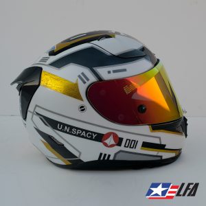 Macross Valkyrie Special Motorcycle Helmet Right