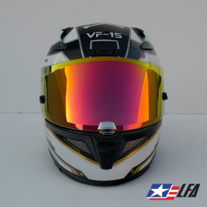 Macross Valkyrie Special Motorcycle Helmet Front