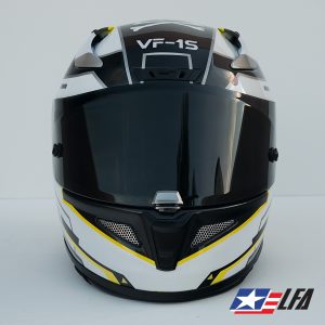 Macross Custom Painted Motorcycle Helmet Front