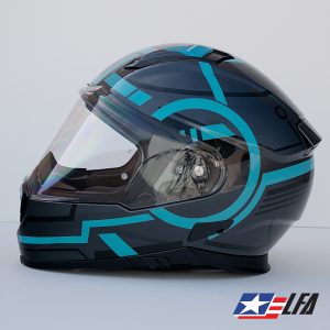 Tron 1.0 Motorcycle Helmet Left