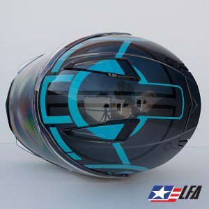 Tron 1.0 Motorcycle Helmet Top