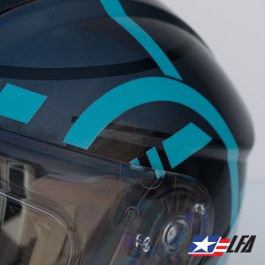 Tron 1.0 Motorcycle Helmet Detail 2