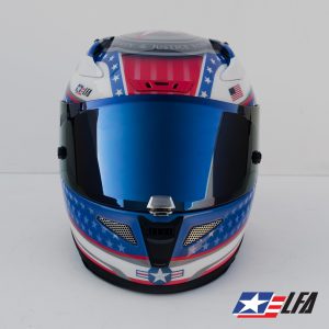 USA Patriot Custom Painted Helmet Front